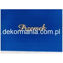 Przemek - imię 13 x 3 cm (cz;Amaze)